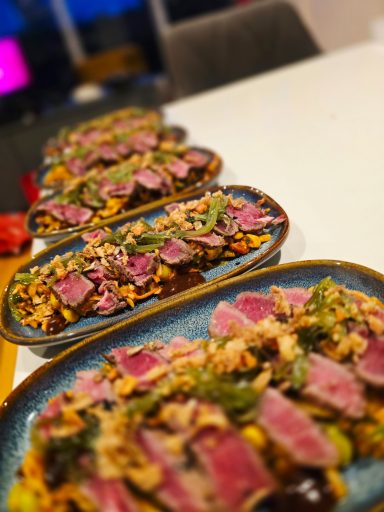 Tataki beef & wakame