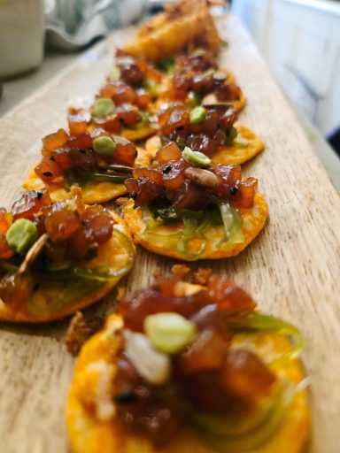 Appetizers tuna tartar